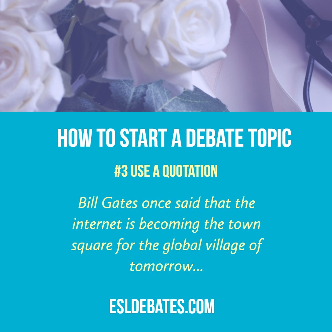 Impressive Info About How To Begin A Debate Welfareburn20